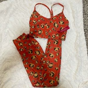 SOLD Today only!!! Sale!!!Carbon38 Orange animal camo set